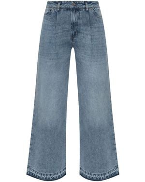 Halfboy Wide-Leg Jeans - Blue