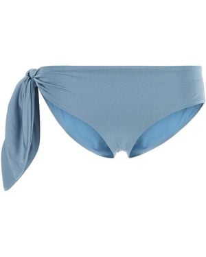 Chloé Cerulean Stretch Nylon Bikini Slip - Blue