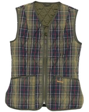 Barbour Tartan Betty Liner Clothing - Grey