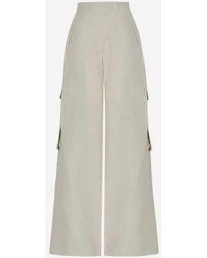 ANDRES OTALORA Mi Memoria Trousers - White