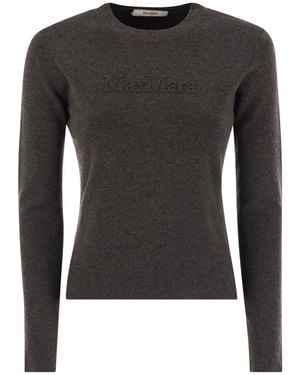 Max Mara Ticino - Viscose And Wool Yarn Sweater - Black