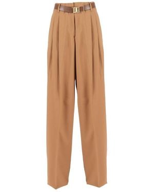 Max Mara Trousers - Natural