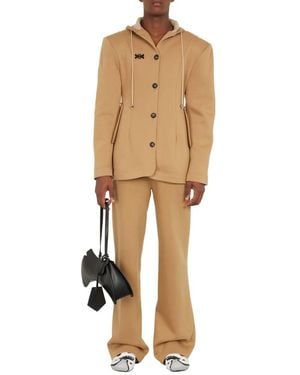 Maitrepierre Trouser Camel Fleece - Natural