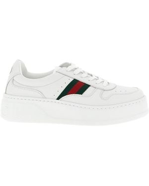 Gucci Oversize Sole Sneakers - White
