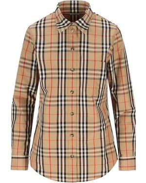 Burberry Shirts - Natural