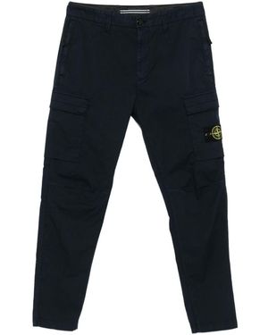 Stone Island Pant Regular Tapered - Blue