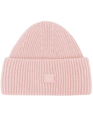 Acne Studios Pana Face Beanie - Pink