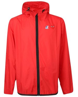 COMME DES GARÇONS PLAY Jackets - Red