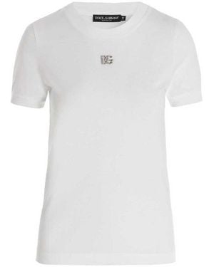 Dolce & Gabbana Logo T-Shirt - White