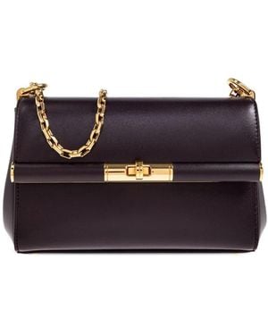 Dolce & Gabbana City Mini Marlene Shoulder Bag - Blue