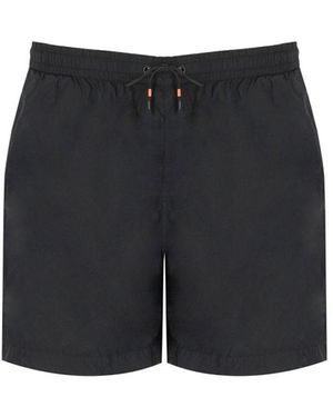 Rrd Hyper Tramontana Blue Black Swim Trunks - Grey