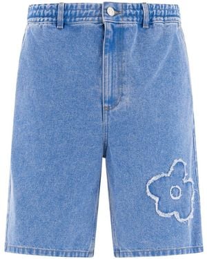 Marni Mini Comfortable Shorts - Blue