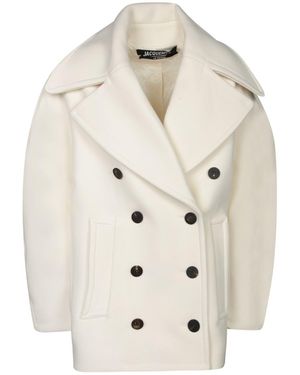 Jacquemus Coats - Natural