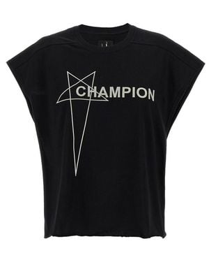 Rick Owens Top Champion X - Black
