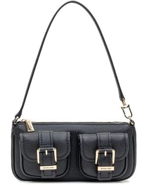 Michael Kors Zoe Small Clutch Bag - Black
