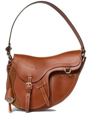 Boldrini Selleria "Sveva" Shoulder Bag - Brown