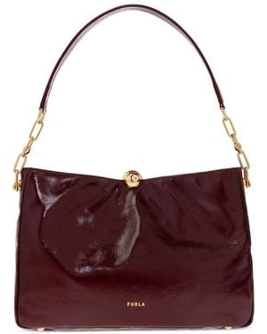 Furla Sfera Soft M Shoulder Ba Bags - Purple