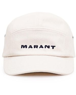Isabel Marant Hat With Logo - Natural