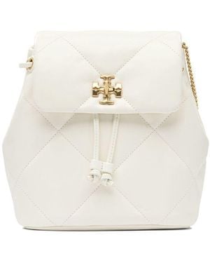 Tory Burch 'Kira' Leather Backpack - White