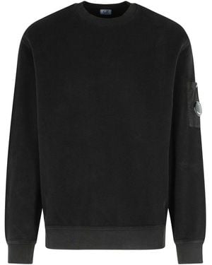 C.P. Company Cotton Sweatshirt - Black