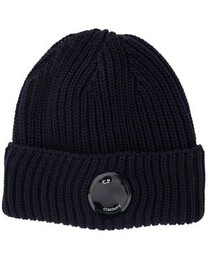 C.P. Company Accessories Knit Cap - Blue