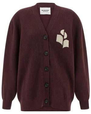 Isabel Marant 'norton' Cardigan - Purple