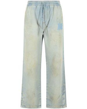 Amiri Light Cotton Jeans - Blue