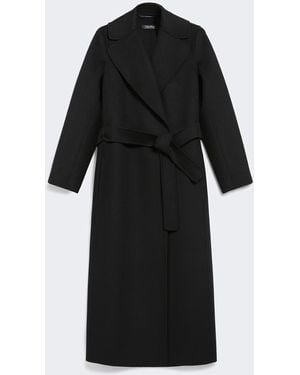 Max Mara "Poldo" Wool Coat - Black