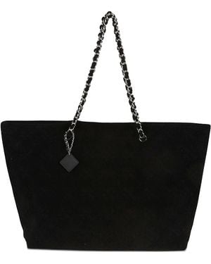 Tory Burch Ella Terry Cotton Tote Bag - Black