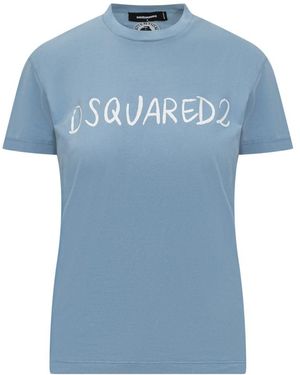 DSquared² Just Right Fit Tee - Blue