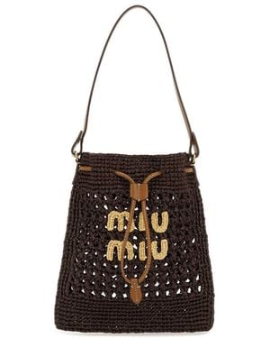 Miu Miu Handbags. - Black