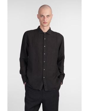120% Lino Shirt - Black