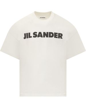 Jil Sander T-Shirt With Logo - White