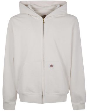 Dickies "mineral Fz Hoodie" Sweatshirt Clothing - White