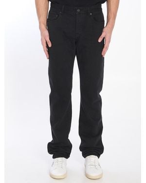 Saint Laurent Slim-Fit Jeans - Black