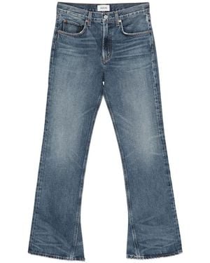Agolde Flared Regenerative-Cotton Jeans - Blue