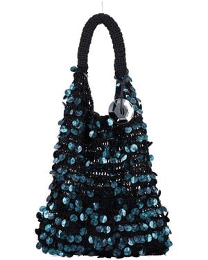 JW Anderson Sequin Hobo Bag - Blue