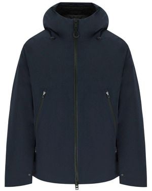 KRAKATAU Liner Bicep Hooded Jacket - Blue