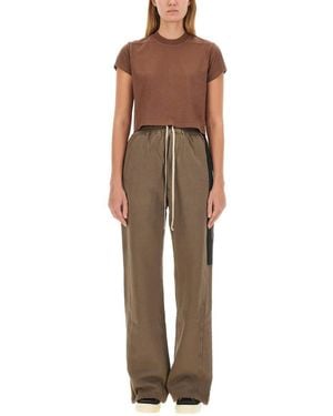 Rick Owens Small Levet T-Shirt - Brown