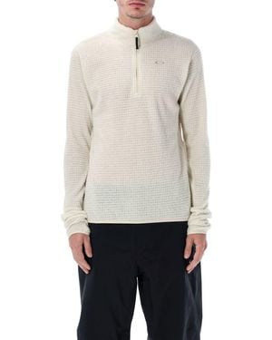 Oakley Bowls Alpha Polartec Half-Zip Technical Sweatshirt - White
