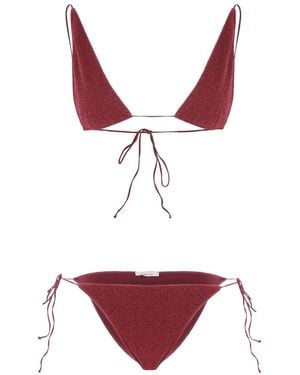Oséree Lumiere Triangle Kini - Red