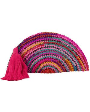 Nannacay Valentina Dreamscape Clutch - Red