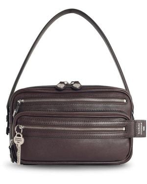 Acne Studios 'Camero' Chocolate Leather Bag - Multicolor
