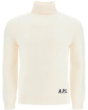 A.P.C. Jumpers - White