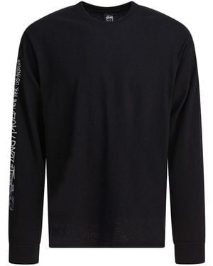 Stussy Long Haul Ls Tee - Blue