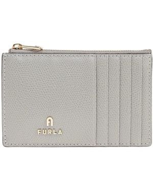 Furla Camelia M Zipped Card Ca Accessories - Gray