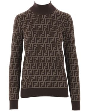 Fendi Jumpers - Brown