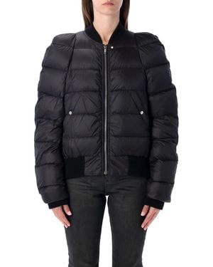 Rick Owens Padded Bomber Jacket - Black