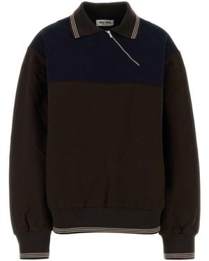 Miu Miu Sweatshirts - Black