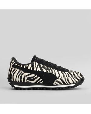 PUMA Easy Rider Zebra Trainers - Black